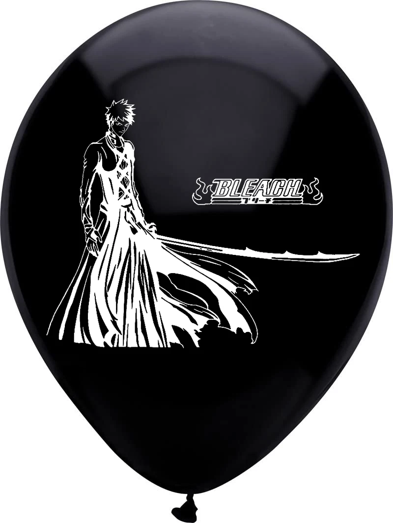 10 шт./лот 12 дюймов отбеливатель японский Kurosaki Ichigo аниме латексные воздушные шары