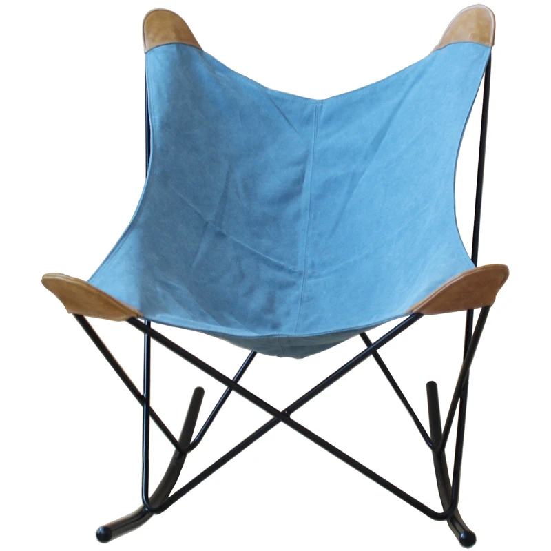 Living room coffee table recliner combination autumn and winter butterfly chair home lazy sofa balcony leisure |