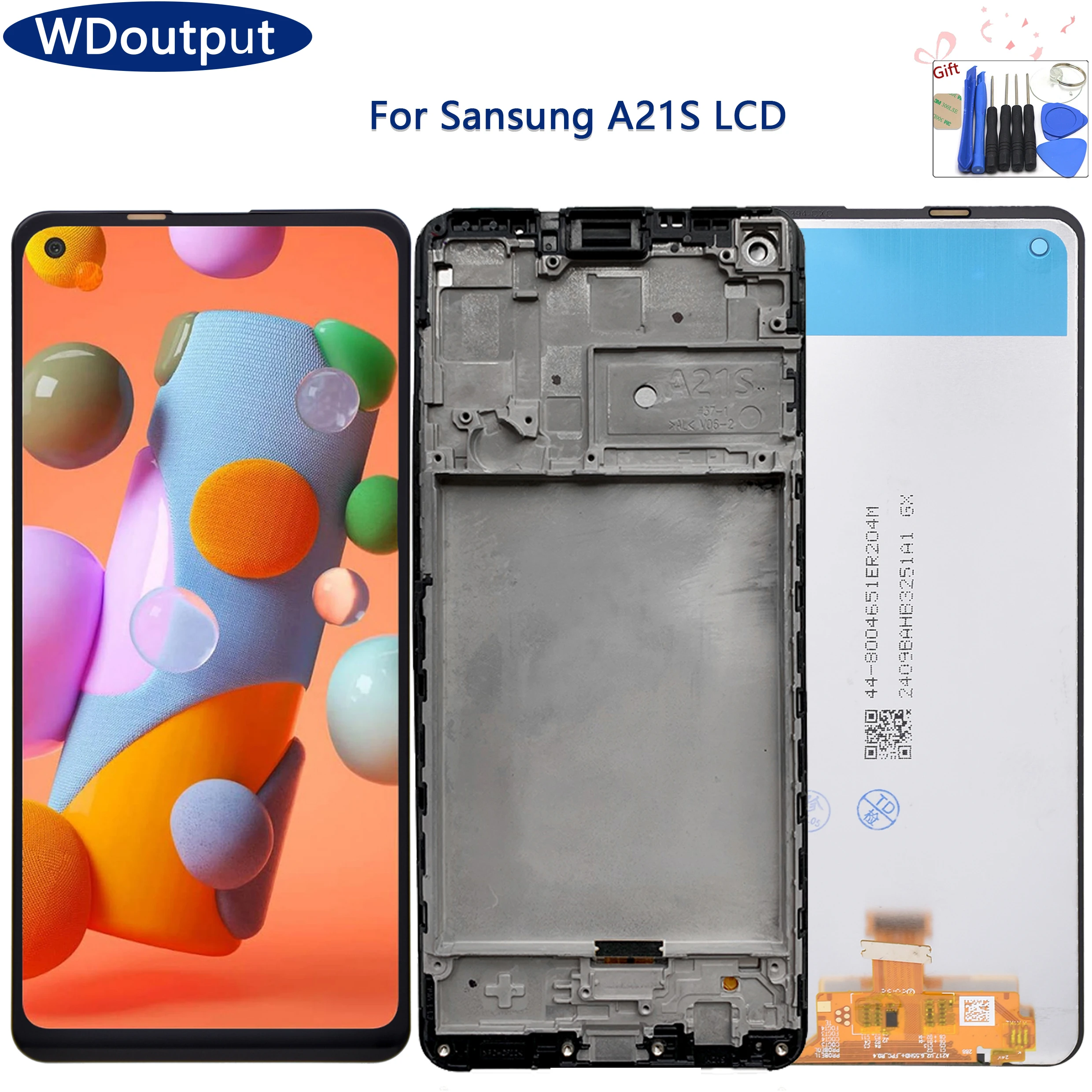 

Original NEW 6.5'' For Samsung Galaxy A21s A217 LCD Touch Screen Digitizer LCD For Samsung A21s SM-A217F/DS Display Replacement