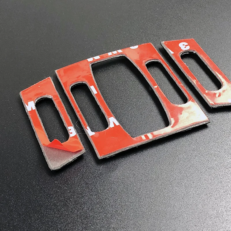 

3PCS/Set Carbon Fiber Car Interior Front Air Conditioner Outlet Frame Cover Decorative Stickers for BMW E60 5 Series 2004-2010