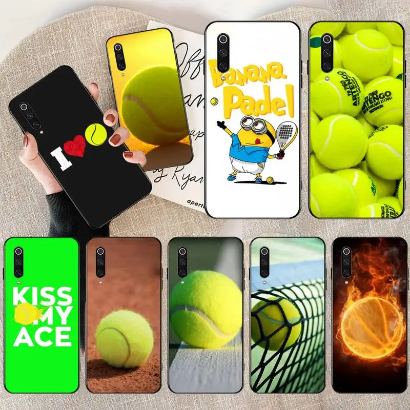 Черный мягкий чехол PENGHUWAN с движущимся теннисным мячом для телефона Redmi Note 8 8A 7 6 6A 5