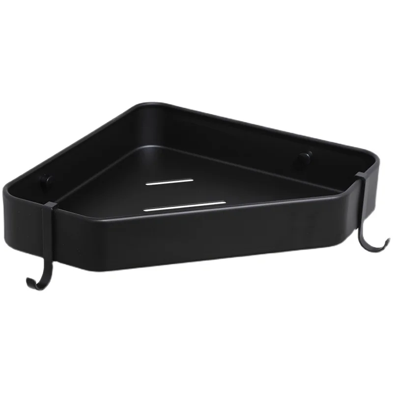 

Bathroom Shelf Storage Rack Bath Shower shelves Aluminum Black Bathroom Corner Shelf Wall Organizer Bathroom Accessories