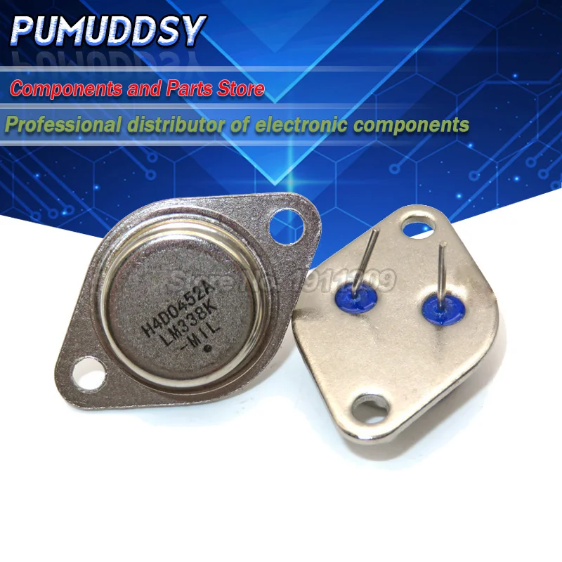 

2PCS 5A LM338K LM338 Voltage Adjustable Regulator TO-3 1.2V To 32V IC
