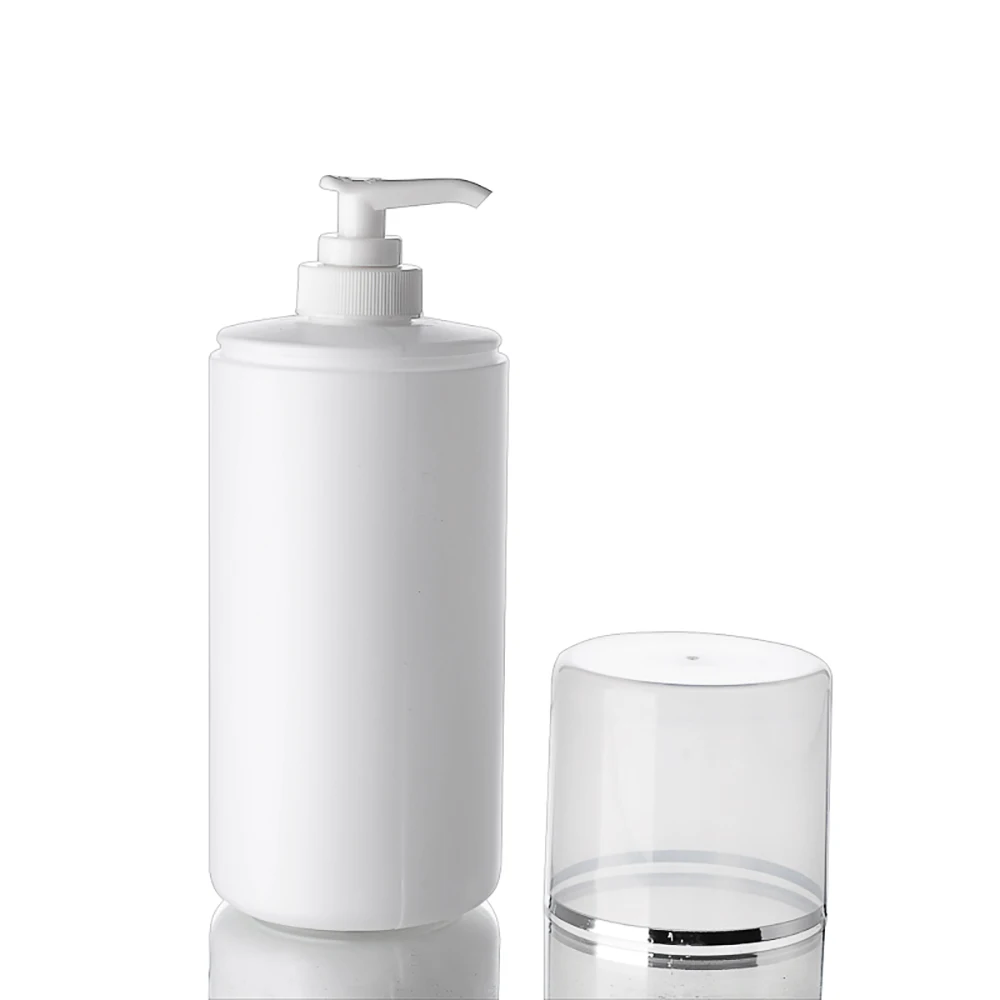 15 шт. крем для лица белый 400 мл Пластик флакон лосьона с прозрачными