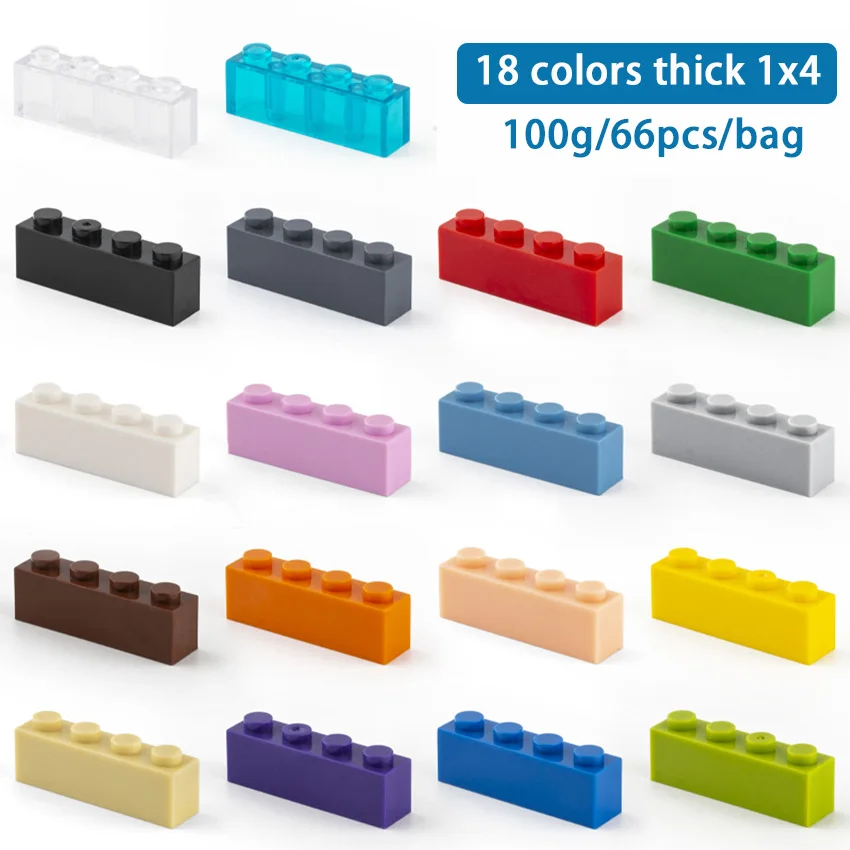 Aquaryta 66 шт./пакет толщиной 1x4 Строительные блоки 3010 DIY творческие Кирпичи Модель