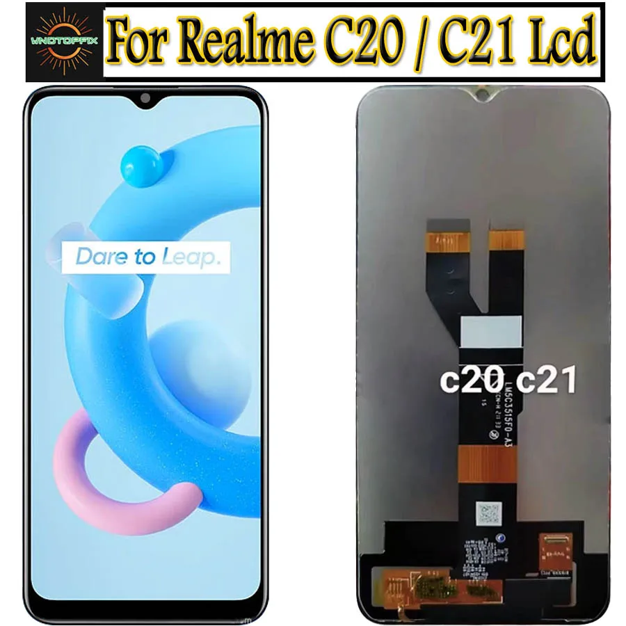 Оригинальный ЖК дисплей 6 5 дюйма для Oppo Realme C20 сенсорный экран дигитайзер панель в