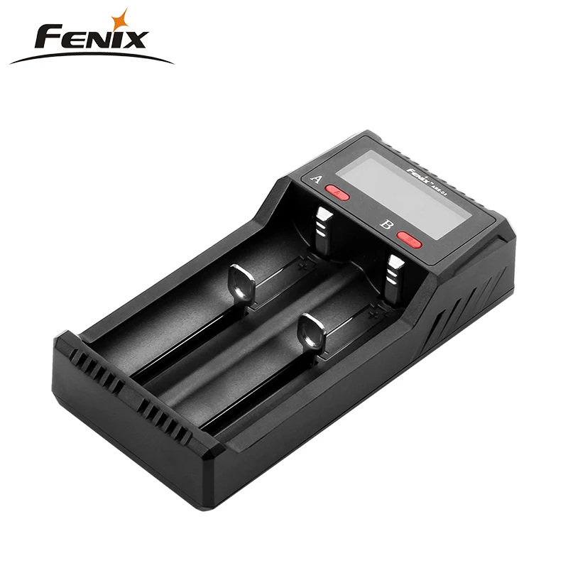 Зарядное устройство Fenix ARE-D2 Совместимо с литий-ионными и Ni-mh/Ni-Cd аккумуляторами Micro USB и функцией разрядки USB