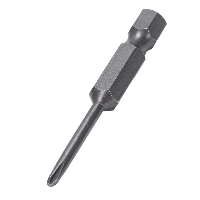 

10 Pcs 1/4" Hex 50mm Length 2.5mm Phillips PH0 Magnetic Screwdriver Bits