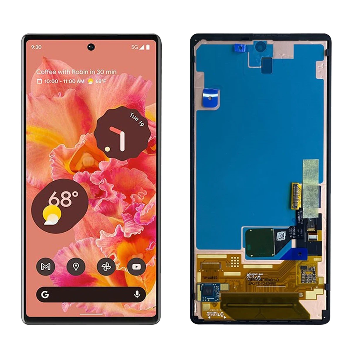 Pantalla LCD Original de 6,4 pulgadas para Google Pixel 6, montaje de digitalizador con pantalla t&aacute;ctil, repuesto para Google Pixel6 LCD con marco-2