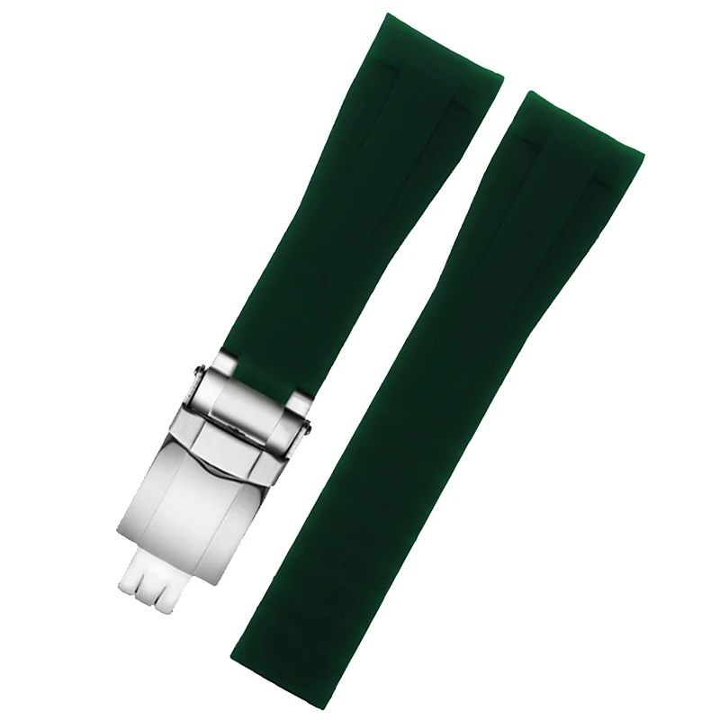 Оптовая цена для старых клиентов резиновый ремешок часов водонепроницаемый