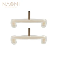 naomi plastic violin shoulder rest claws fit for 18 14 12 34 44 violin fiddle parts replacement white color