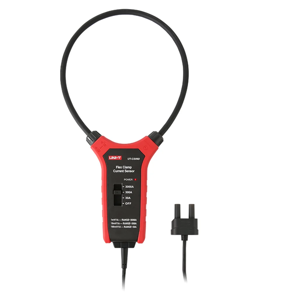 

UNI-T Digital Flex Clamp Sensor Meter UT-CS09D Automatic Range AC 30A/300A/3000A High Precision Electrician Clamp Meter