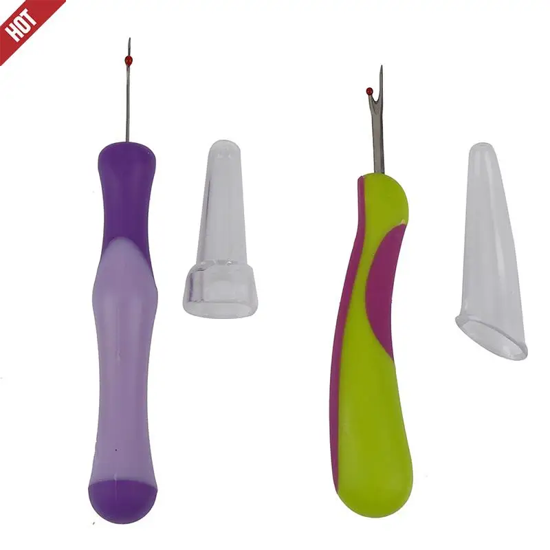 

12.5/13.5cm Plastic Handle Craft Thread Cutter Seam Ripper Stitch Unpicker Hand Tools Needles Arts Sewing Accessories
