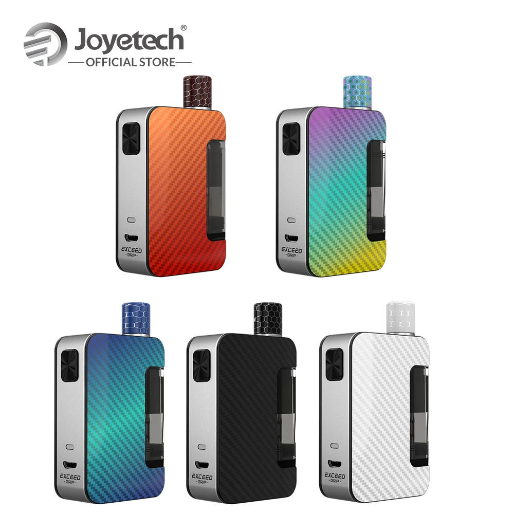 Новый цвет оригинал Joyetech Exceed Grip Pod система комплект встроенный аккумулятор 1000 мАч