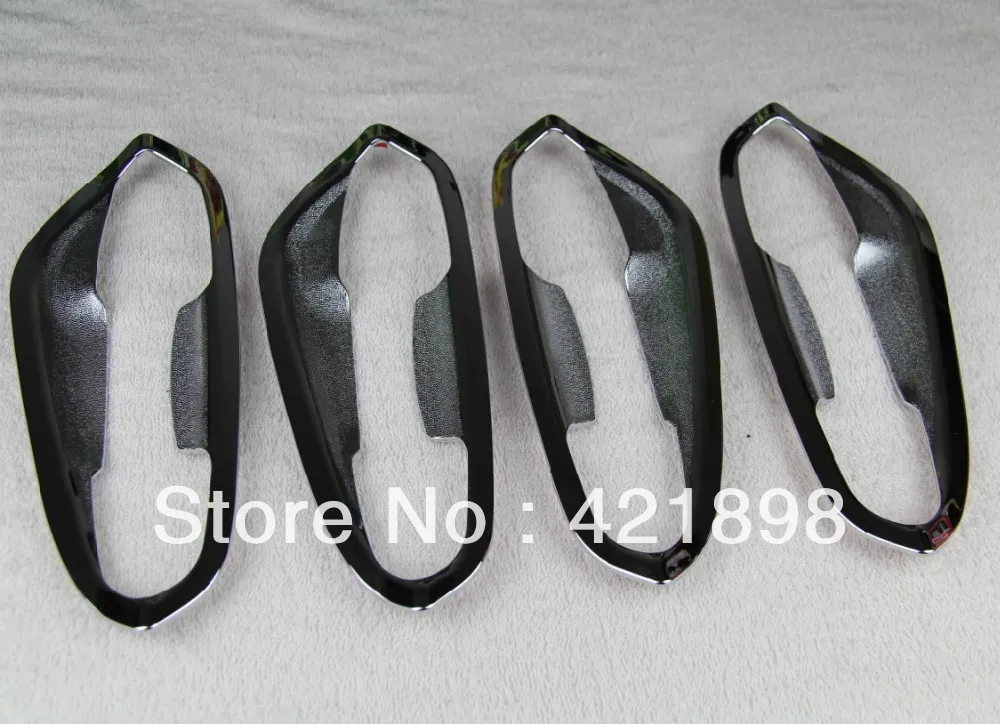 

For Ford Mondeo Fusion 2013 2014 2015 ABS Chrome Door Handle Bowl Cover Cup Trim Molding Garnish