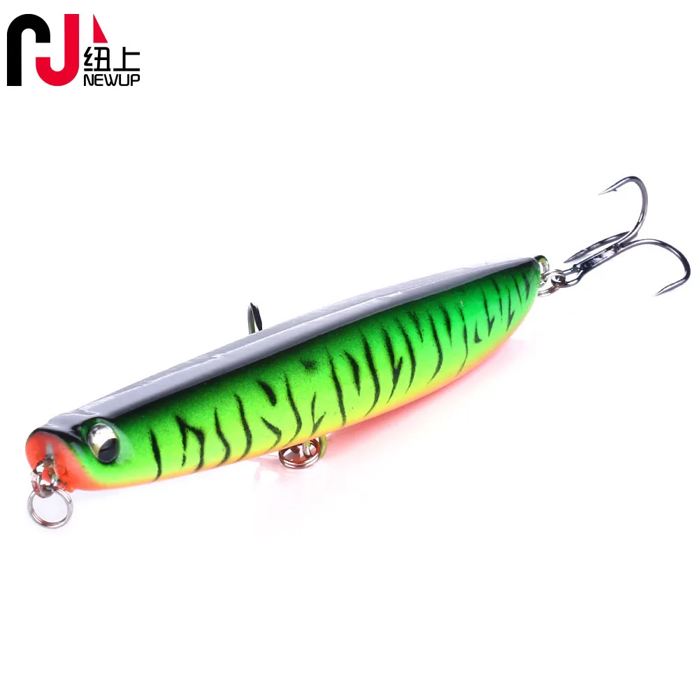 NEWUP 1 шт. Topwater плавающая приманка для рыбалки карандаш 12 см 18 г поверхность