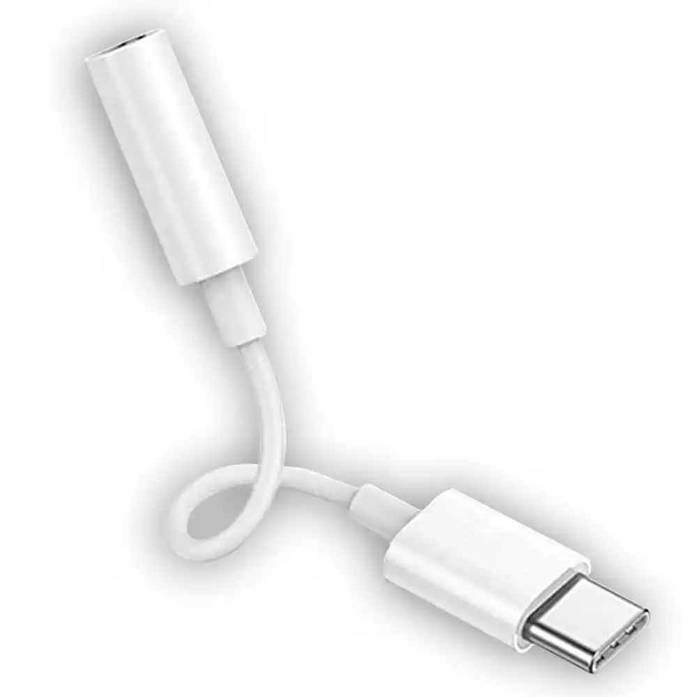 OcioDual USB-C type C до 3 5 мм аудио Aux кабель для подключения наушников адаптер Xiaomi белый |
