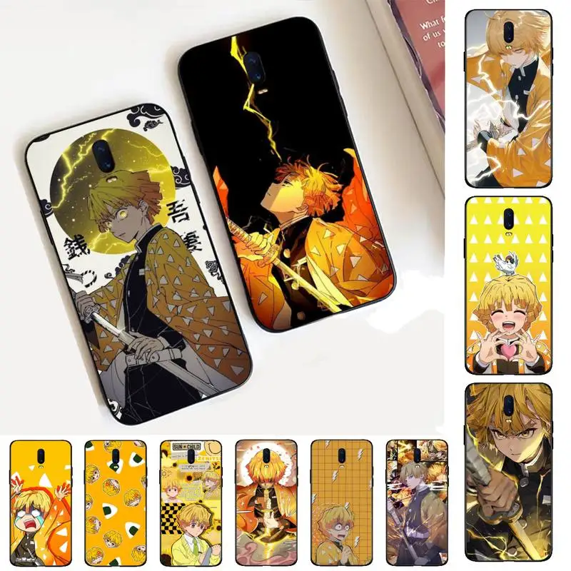 

Yinuoda Demon Slayer Agatsuma Zenitsu Phone Case for Vivo Y91C Y11 17 19 17 67 81 Oppo A9 2020 Realme c3