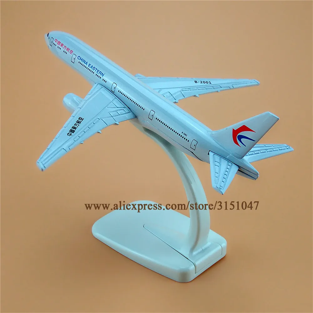 Модель самолета из металлического сплава 16 см для авиаперевозок China East B777 Боинг 777