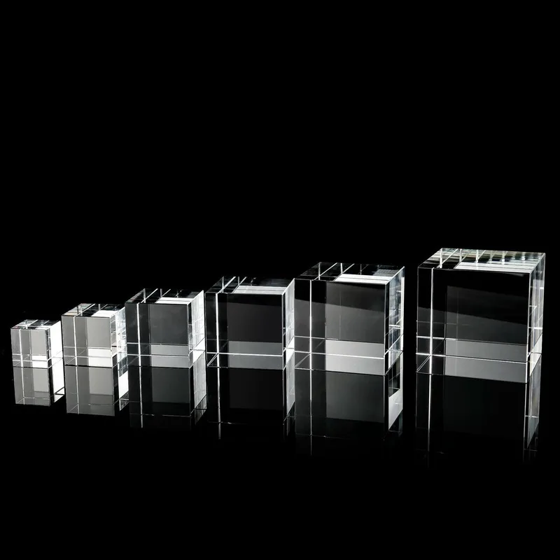 30mm Crystal Cube Artificial Creative Photo Prism Transparent no colors and rainbows | Инструменты