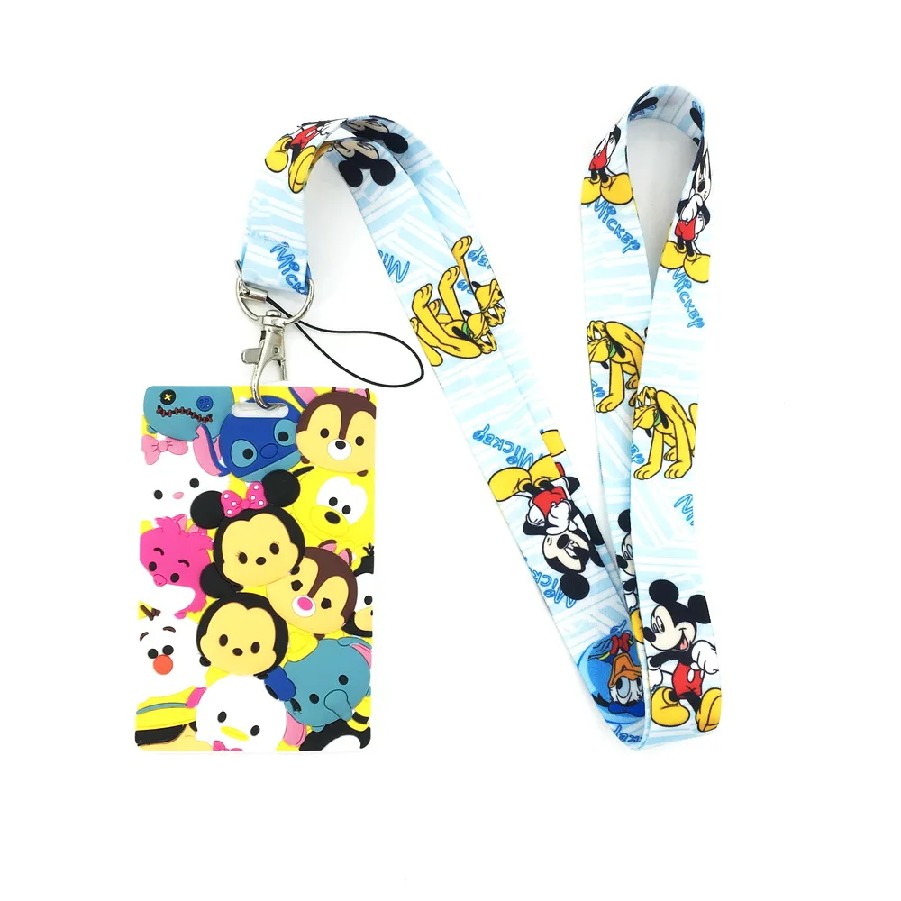 Милые TSUM талрепы мягкие Glu держатели для карт Банковские карты шейный ремень