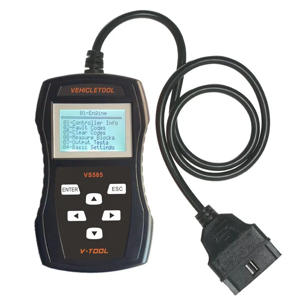 Popular Automotive Tools Power Scanner OBD2 CAN VAG Electric Car Diagnose Ferramentas VS585
