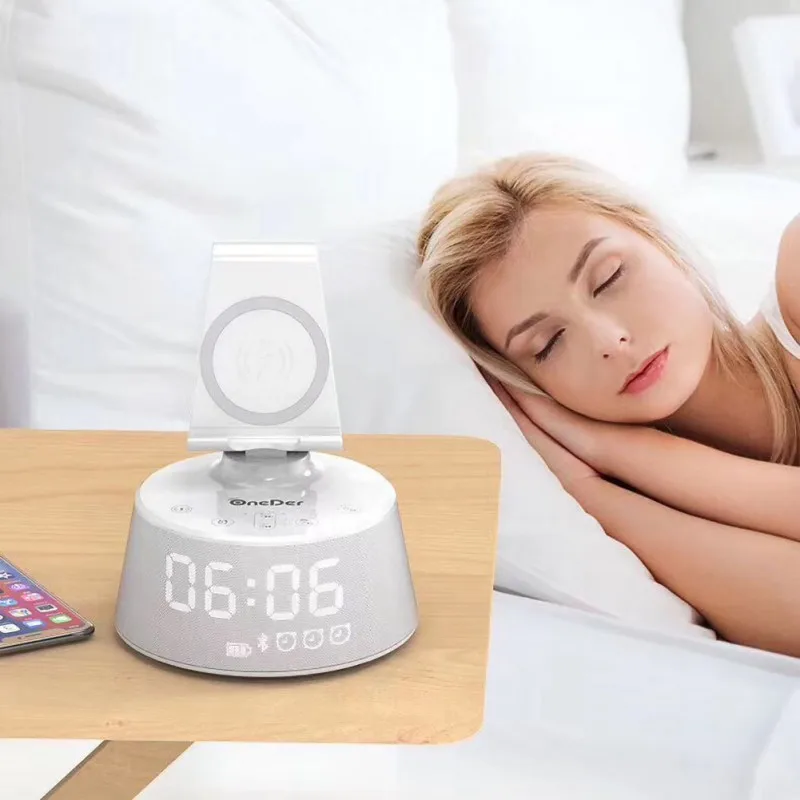 Bluetooth динамик беспроводной зарядное устройство Pad держатель телефона B карта