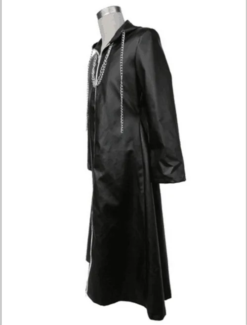 

Game Kingdom Hearts II Organization XIII Cloak Cosplay Costume Organization XIII Party Halloween Cosplay Costume Windbreaker Set