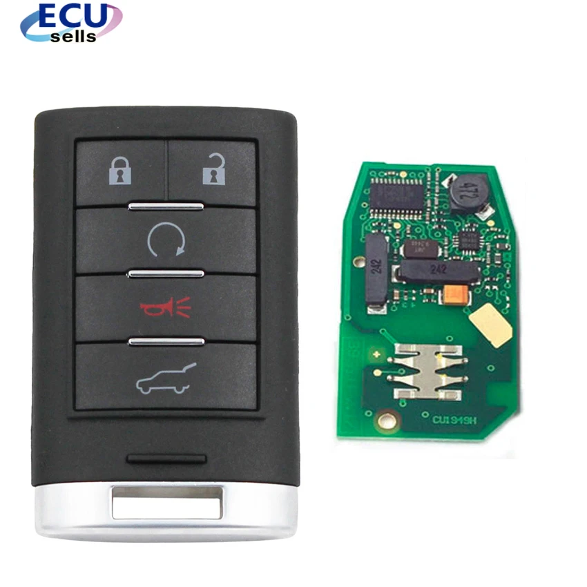 Брелок для автомобильного ключа без Smart Remote Cadillac SRX 2010 2011 2012 2013 2015|Ключ от авто| |