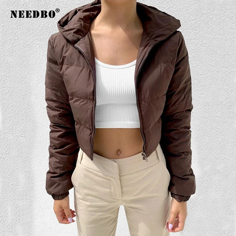 2021 Winter Jacket Women Coat Hooded Cotton Jacket Winter Women Ladies Puffer Coat Women Elegant Casual Warm Casaco Parka Mujer
