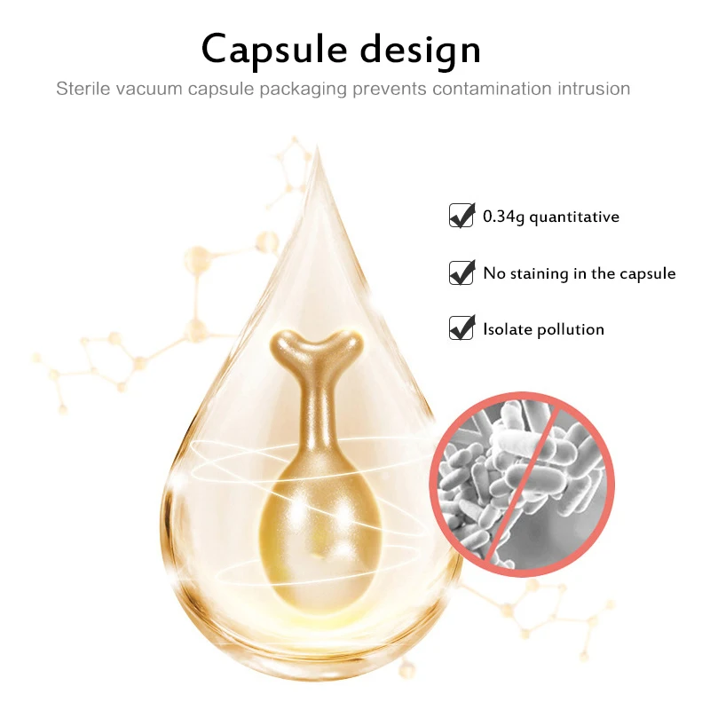 Плацентарный фуллерин Уменьшает мелкие линии для осветления тона кожи