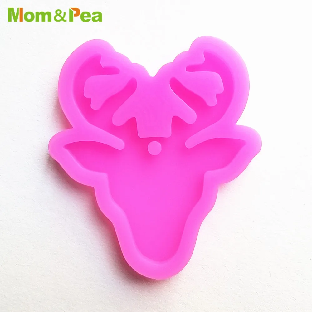 Супер Глянцевая силиконовая форма YS8034 в форме головы для ключей украшение