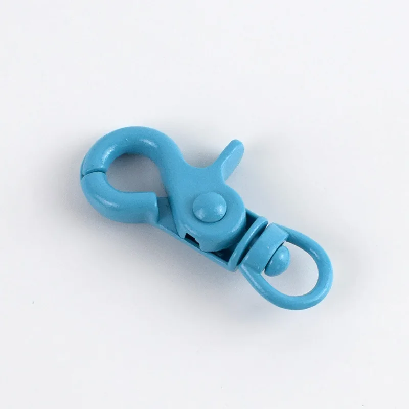 No4 blue Meetee 5/10 шт. 20x43 мм Цвет роспись брелок пряжкой Омар Lock "сделай сам" для украшения AP610 - Цвет: No4 blue