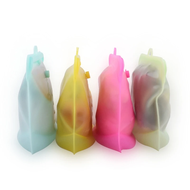 2020 многоразовый мешок для хранения еды Герметичный силиконовый кухонные