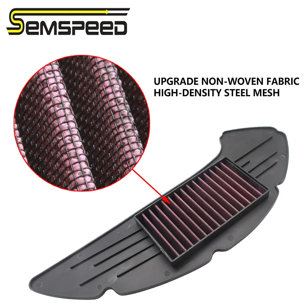 

AEROX Motorcycle Intake Cleaner SEMSPEED Motorbike Air Filter Purifier Replacement Accessories for Yamaha Aerox155 2020-2021