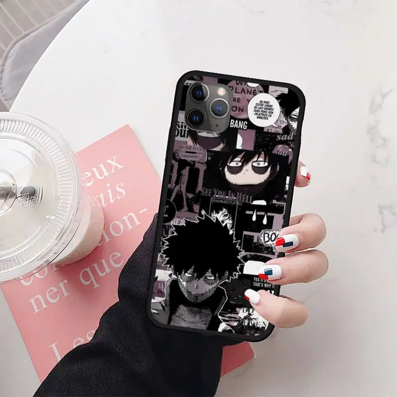 

Shoto Todoroki boku no hero academia Phone Case for iPhone 11 12 mini pro XS MAX 8 7 6 6S Plus X 5S SE 2020 XR