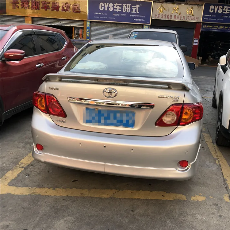 Спойлер для Corolla 2006-2013 Toyota DLYC спойлер из АБС-пластика автомобильное заднее крыло