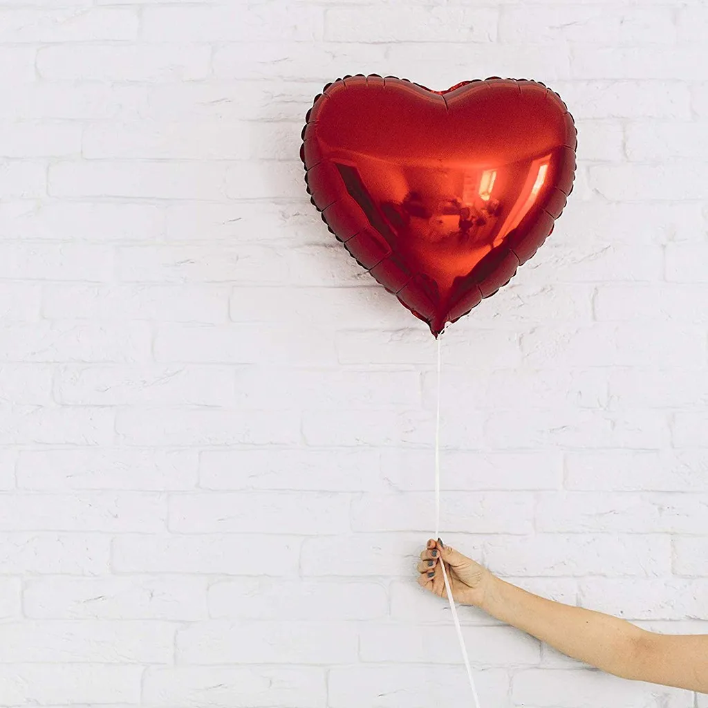 С днем рождения декоративные шары набор Красный баннер на день конфетти