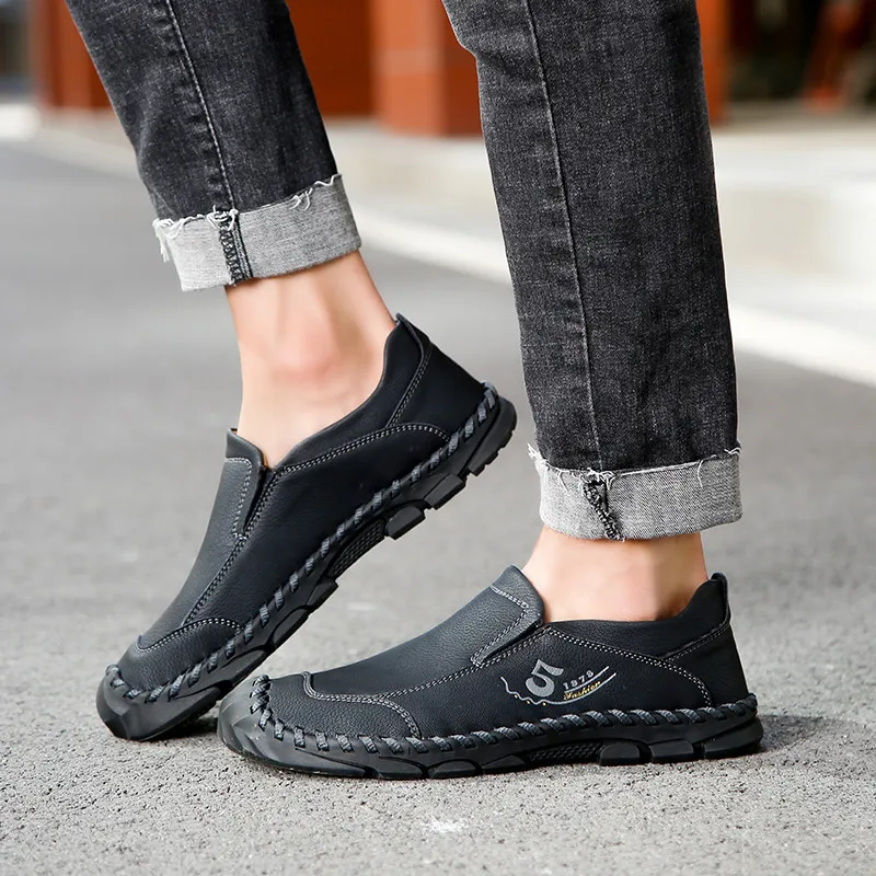 

shoe loafers fashion zapatos men hot male sapatos sneakers flat casuales sale causal Mens de spring 2020 shoes leisure for mens