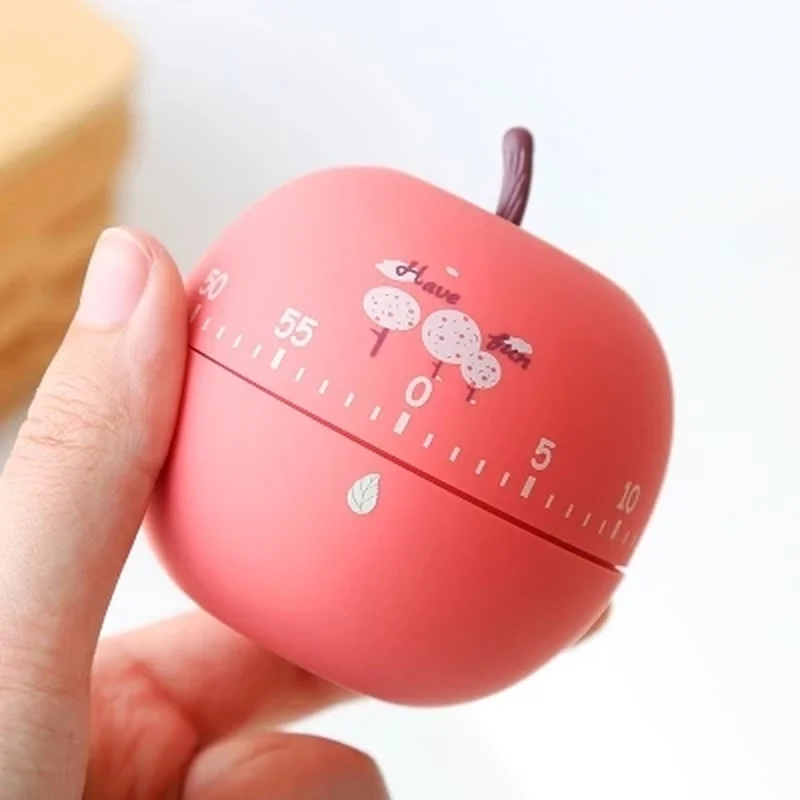 1 шт. креативный механический таймер с фруктами цифровой магнитный Будильник