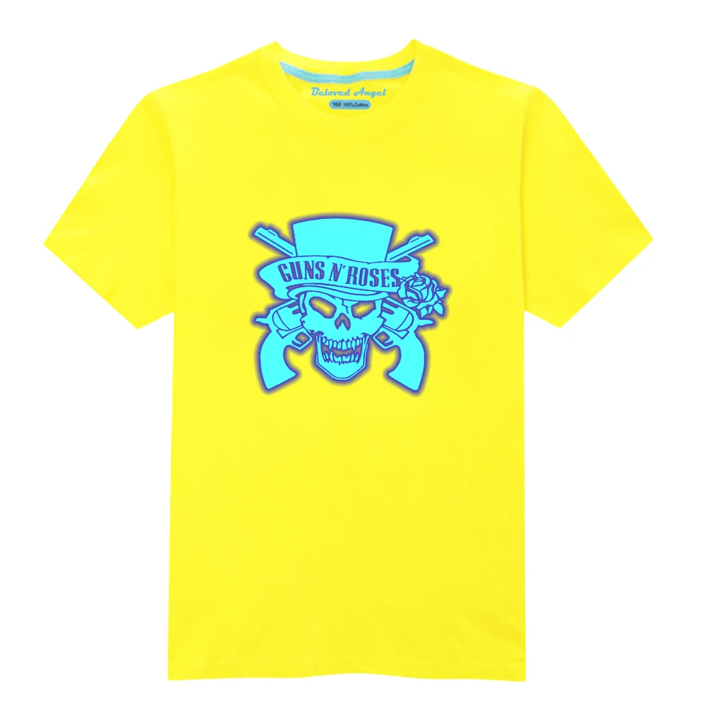 

Boys Tshirts Kids Cotton Clothes Children Luminous T-Shirts For Baby Toddlers T Shirts Short Sleeve Tops Tee For Girls Clothing