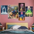 Картина на холсте с изображением принцессы из мультфильма Бьюти и чудовище