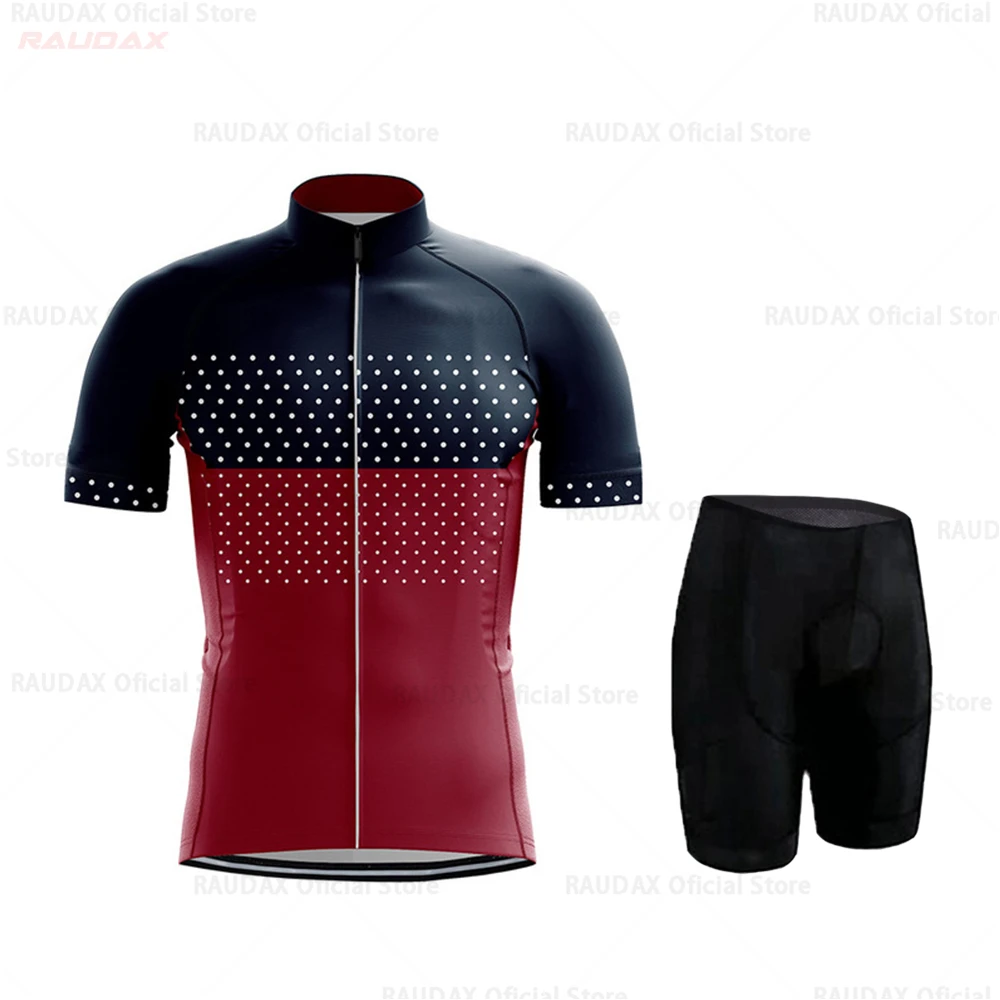 cycling jersey set 4 Летний дышащий мужской комплект Джерси с коротким рукавом для велоспорта MTB Ropa Ciclismo Одежда для велоспорта комплект с шортами - Цвет: cycling jersey set 4