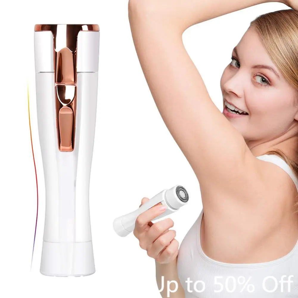 Средство для удаления волос Электрический мини прибор на лице бритва депилятор