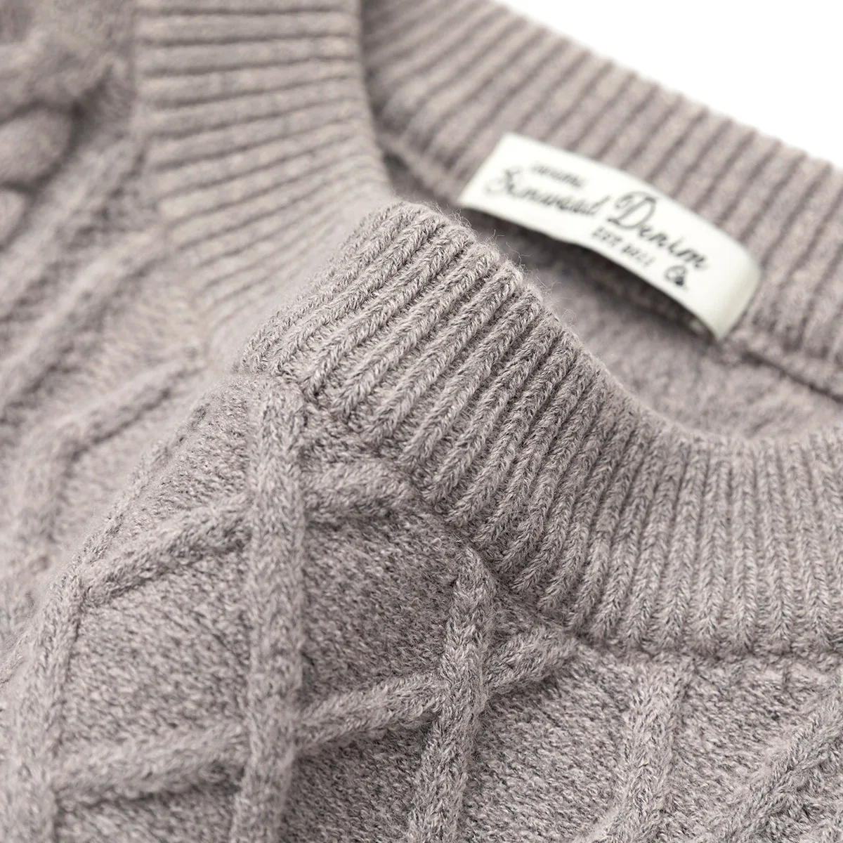 SIMWOOD 2022 осень зима новый теплый вязаный пуловер свитер рыбацкий твист узорный с