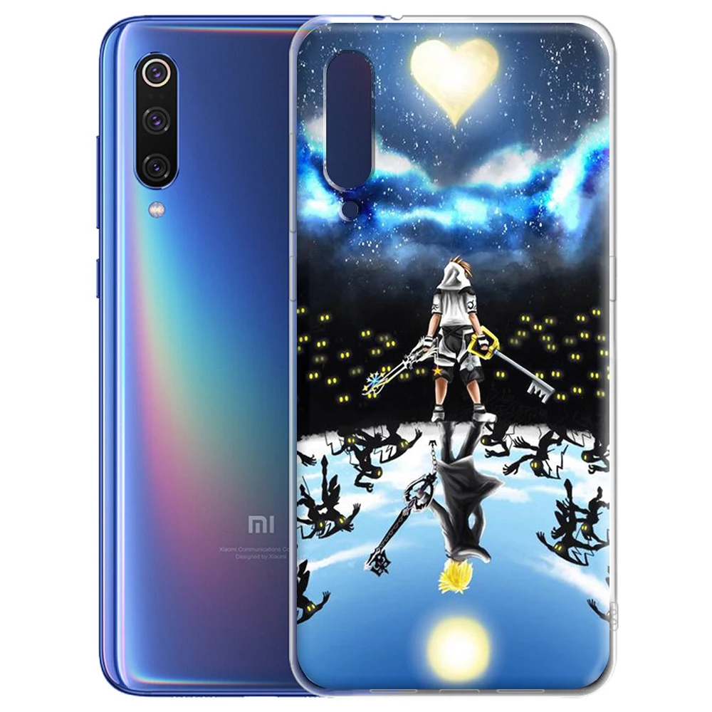 Kingdom Hearts Silicone Case for Xiaomi MI Note 10 A3 A2 A1 9T 9 8 6 Max 3 SE Pro Lite Pocophone F1 | Mobile Phone Cases &amp Covers