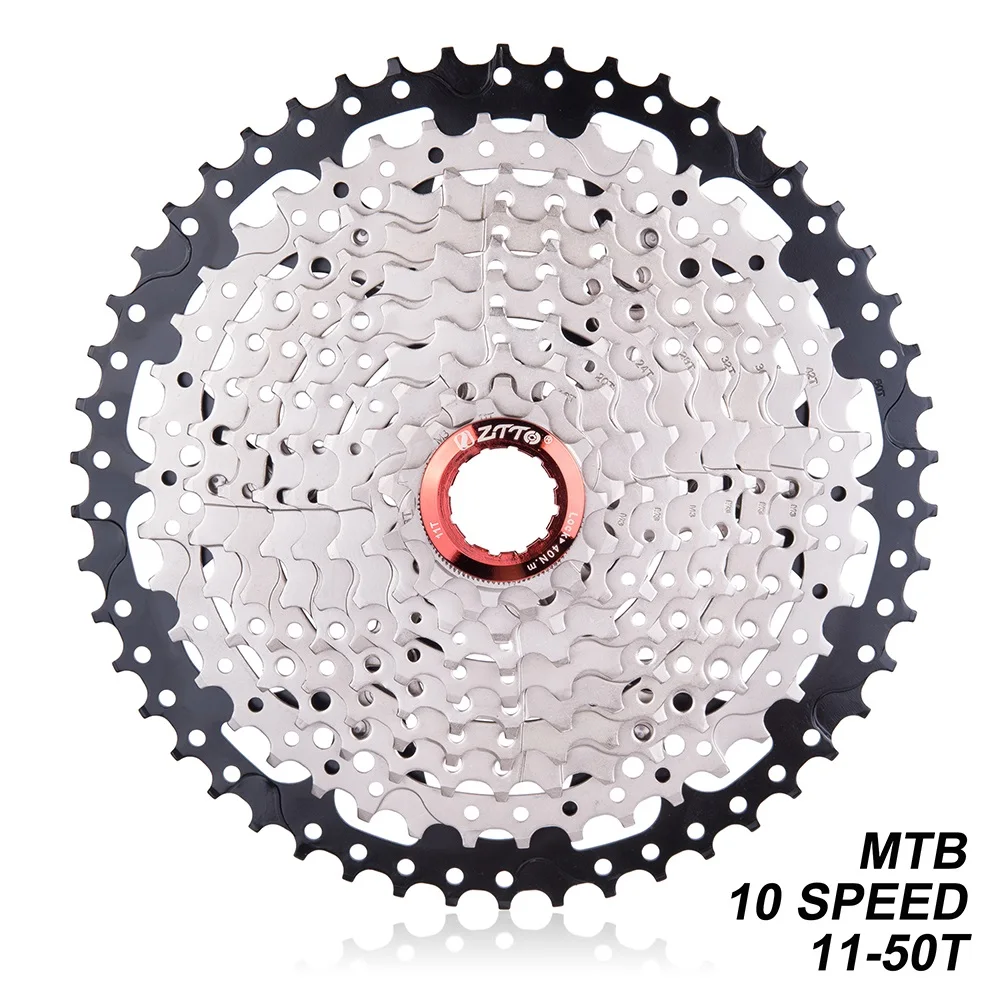 MTB 10 Speed 11-50T Cassette  Mountain Bike 10s 20s 30s Cassette Freewheel For K7 Parts XT SLX XO X0 X9 X7 Bicycle Parts