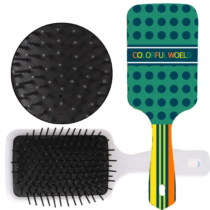 Новинка, чешские стильные щетки для волос, инструменты для укладки волос, портативные мягкие антистатические расчески с широкими зубами, массажные расчески для душа, для салона