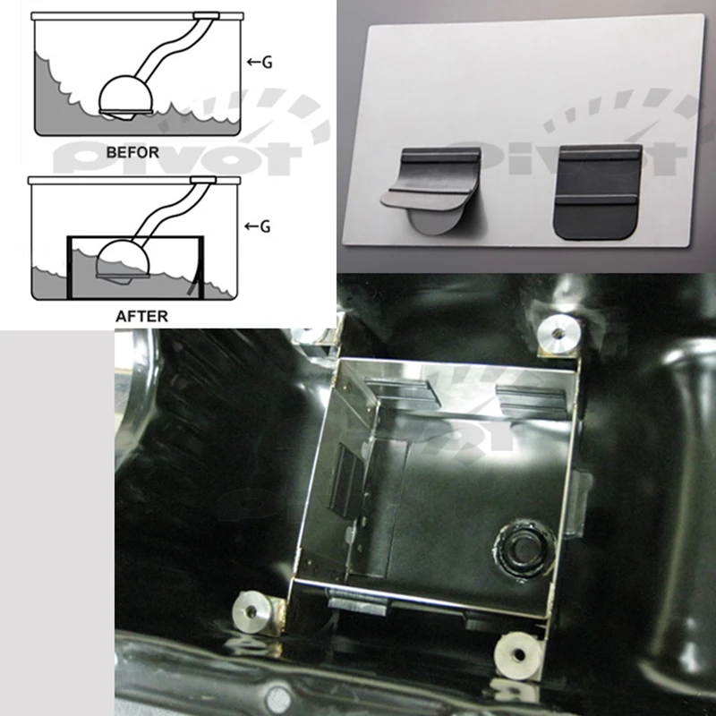 Универсальный jdm автомобильный гоночный Дрифт поддон из нержавеющей стали