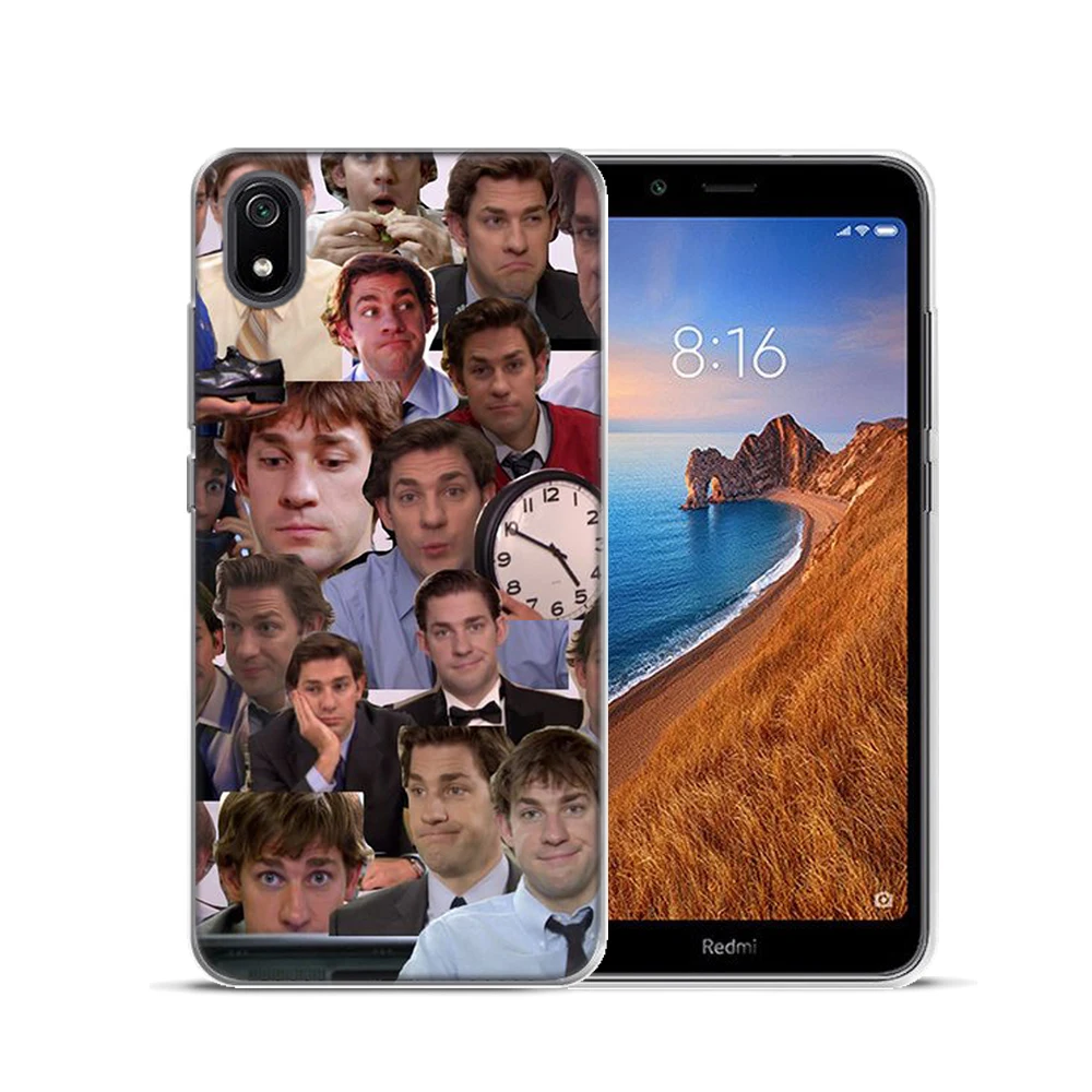Майкл Скотт офисные мягкие чехол для Xiaomi Mi 9 SE 9T 8 Pro 5X A1 6X A2 A3 Redmi K20 7 Y3 5 Plus Note 4 4X 6